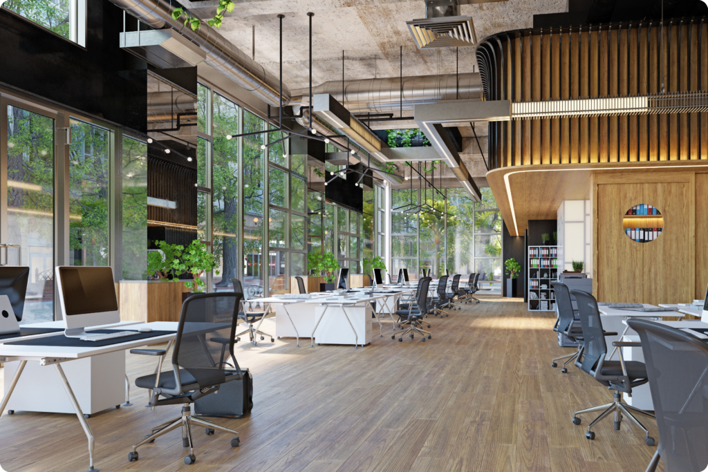 bureaux rénovés