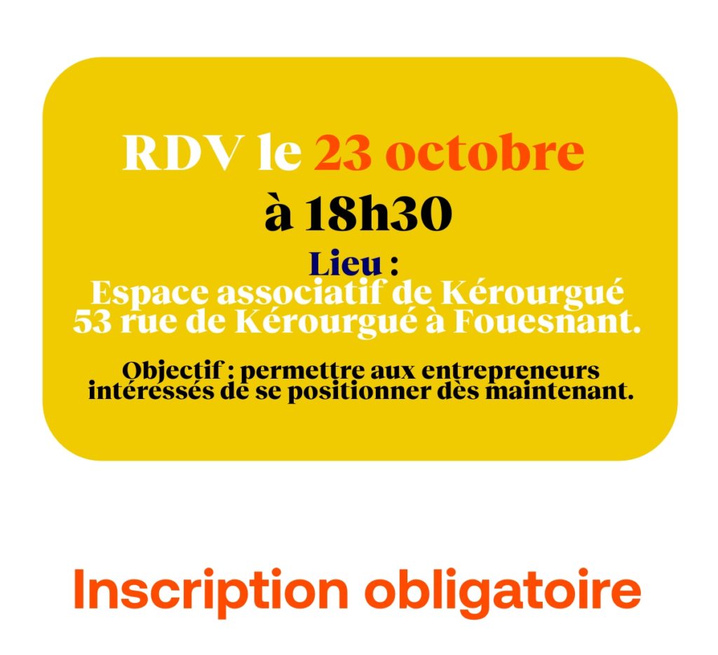 Inscription présentation village d'entreprises PLEUVEN