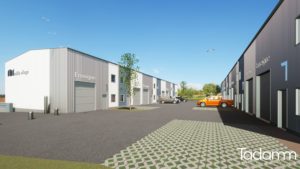 Village d'entreprises PLEUVEN par edifiz