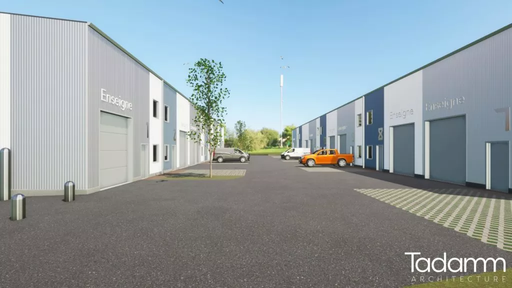Village d'entreprises PLEUVEN par edifiz